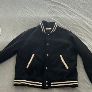 Black YSL Teddy Jacket size 58